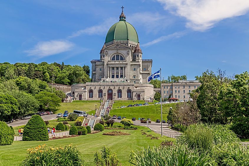Saint Joseph's Oratory of Mount Royal is located in Montreal, Canada.